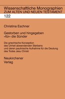 Gestorben und hingegeben "für" die Sünder